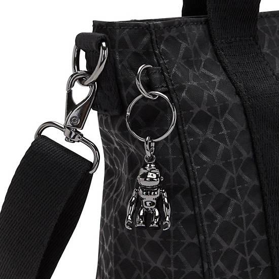 Asseni Mini Printed Tote Bag - Image 4