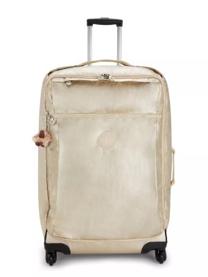 Darcey Large Metallic Carry-On Rolling Luggage