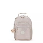 Seoul Small Metallic Tablet Backpack
