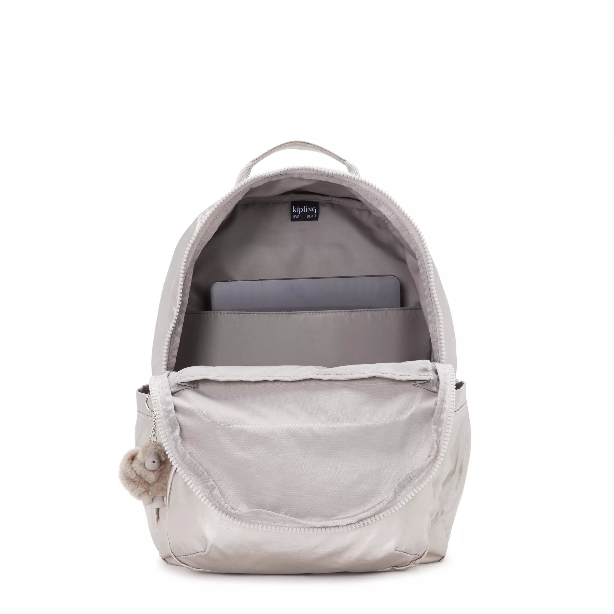 Seoul Large Metallic 15 Laptop Backpack - Image 4