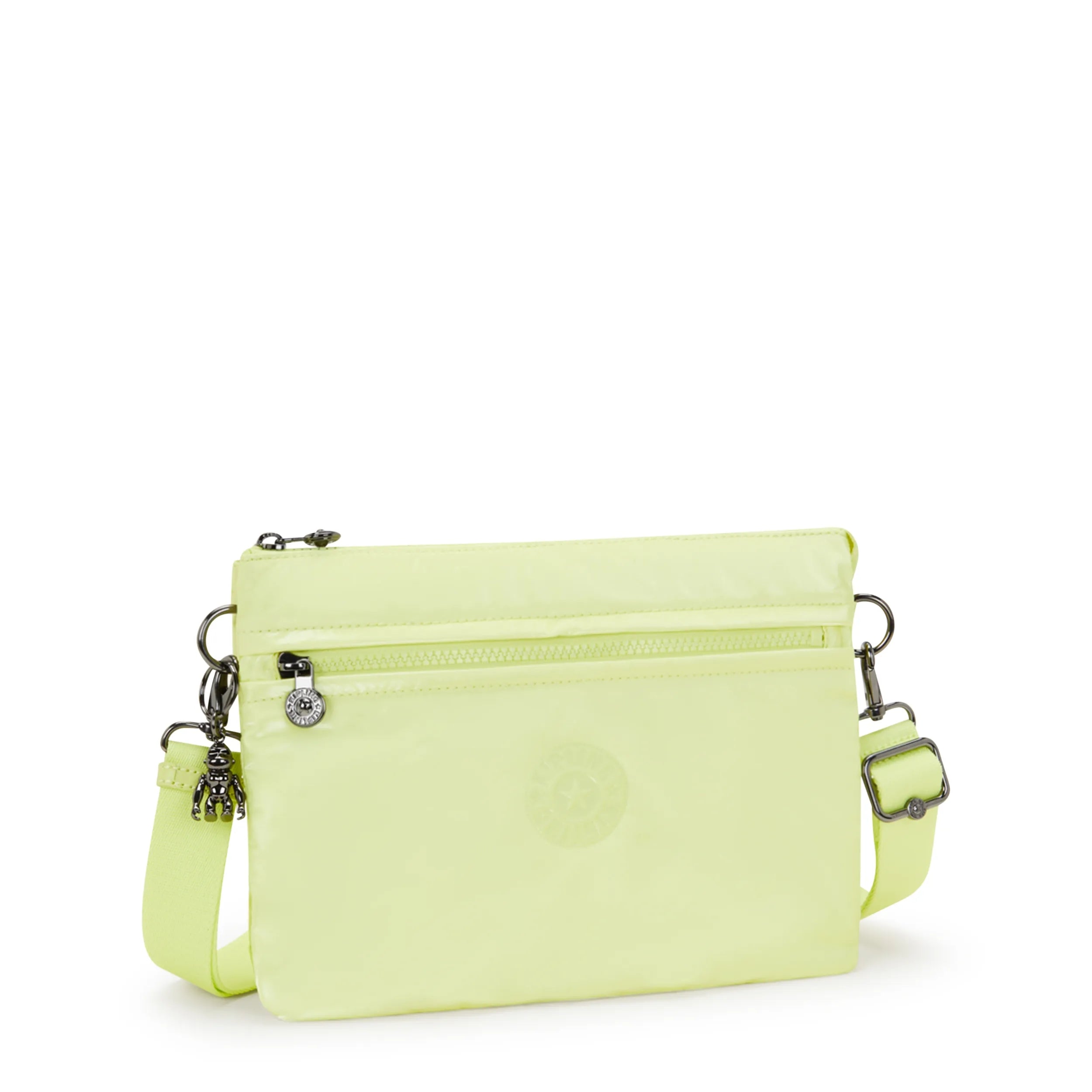 Riri Large Zip Lacquered Crossbody Bag - Image 5