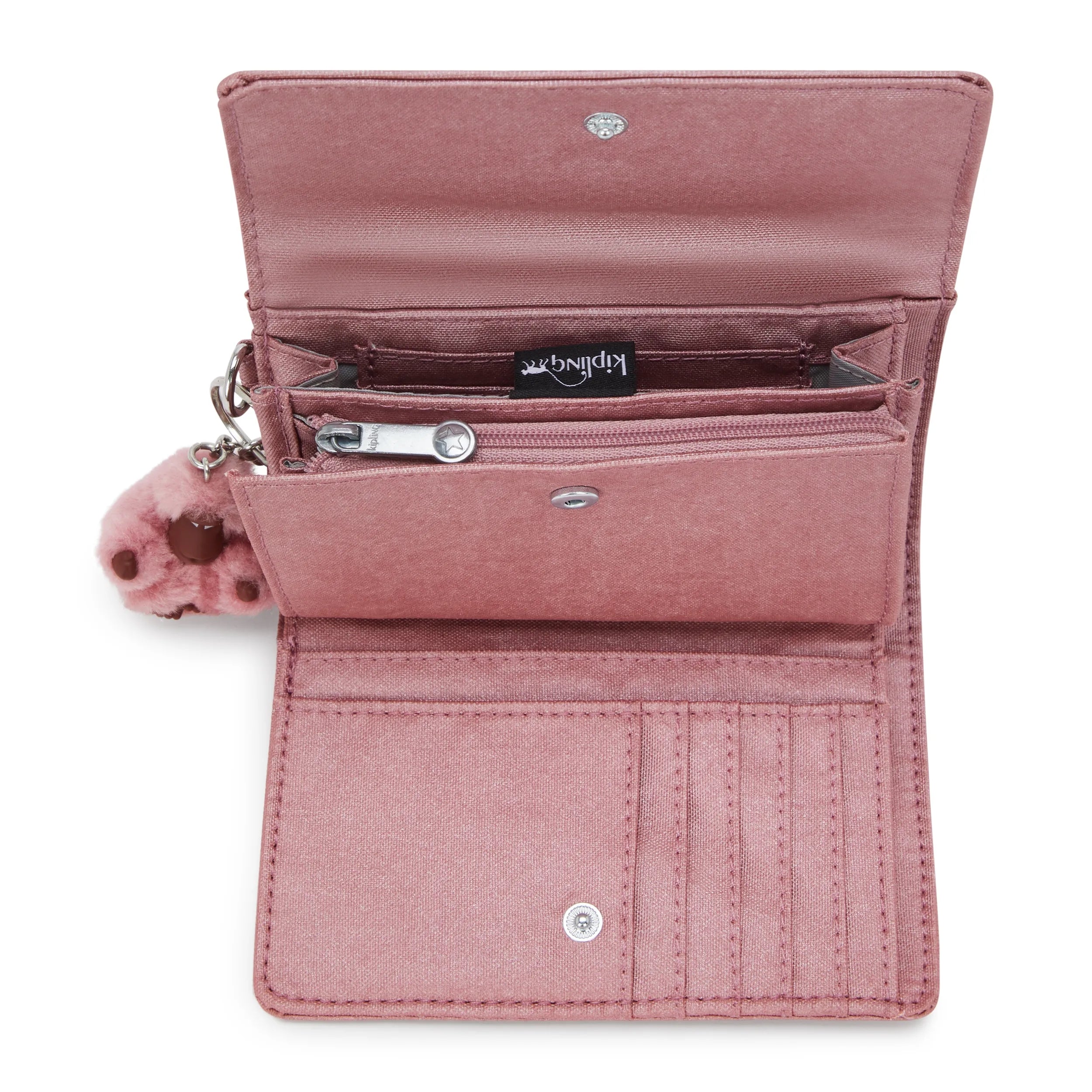 Pixi Medium Metallic Organizer Wallet - Image 3