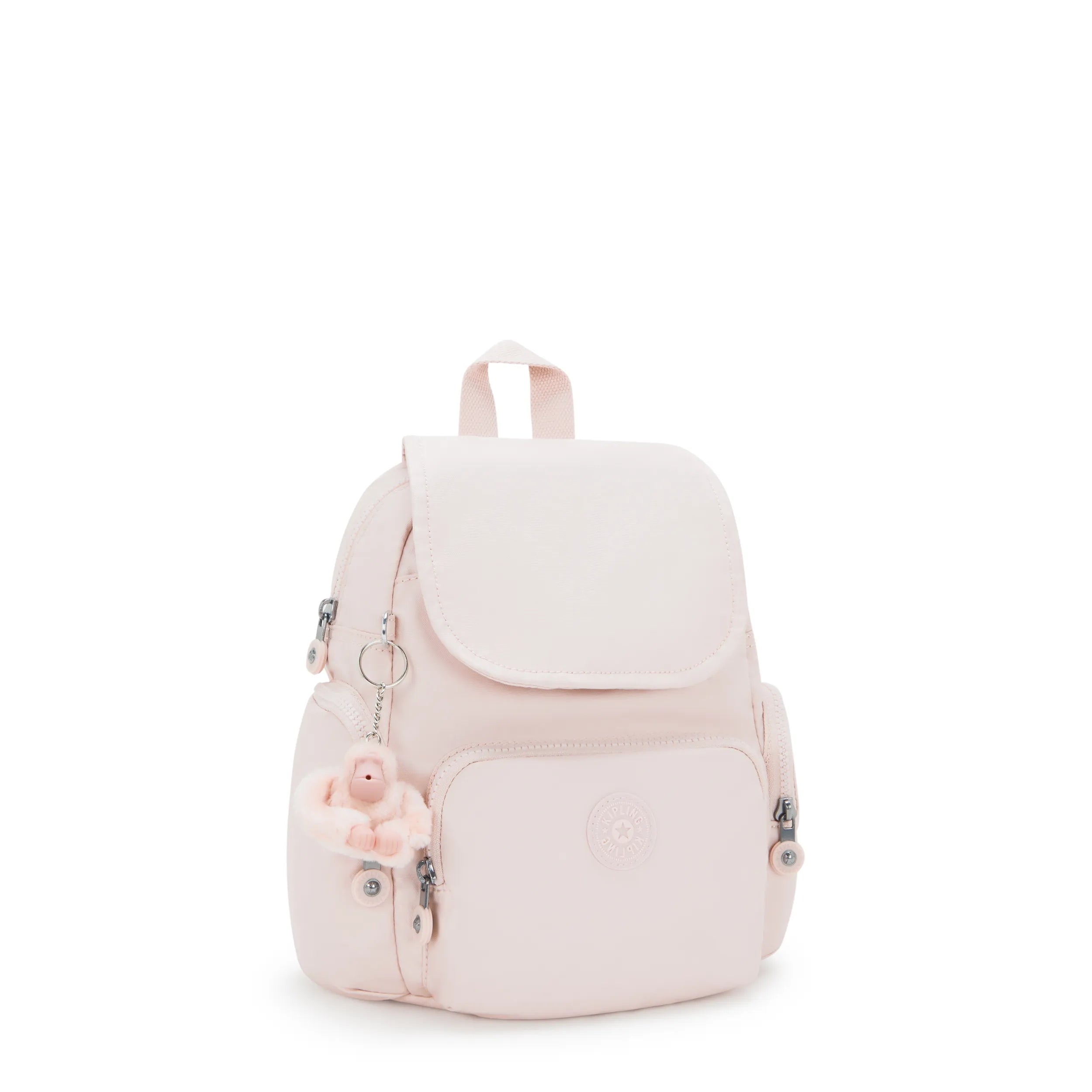 City Zip Mini Metallic Backpack - Image 5