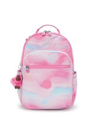 Seoul Large Printed 15 Laptop Backpack