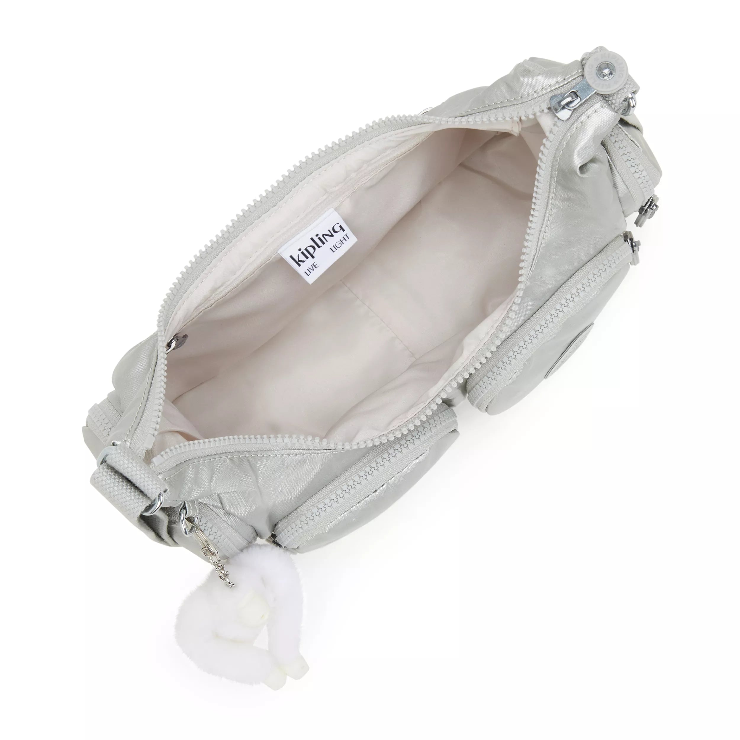 Rikka Small Metallic Crossbody Bag - Image 4