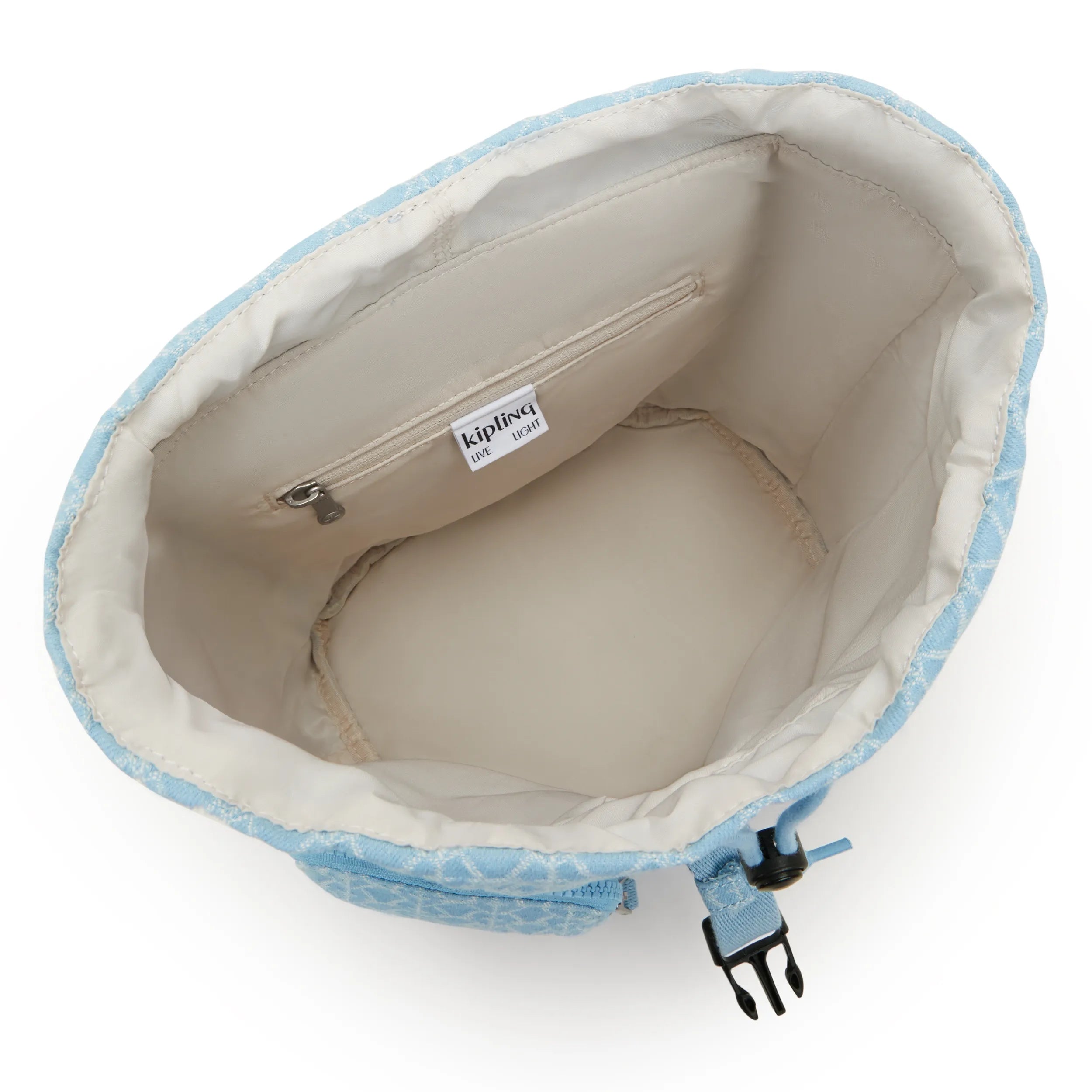 Anto Small Printed Denim Backpack - Image 4