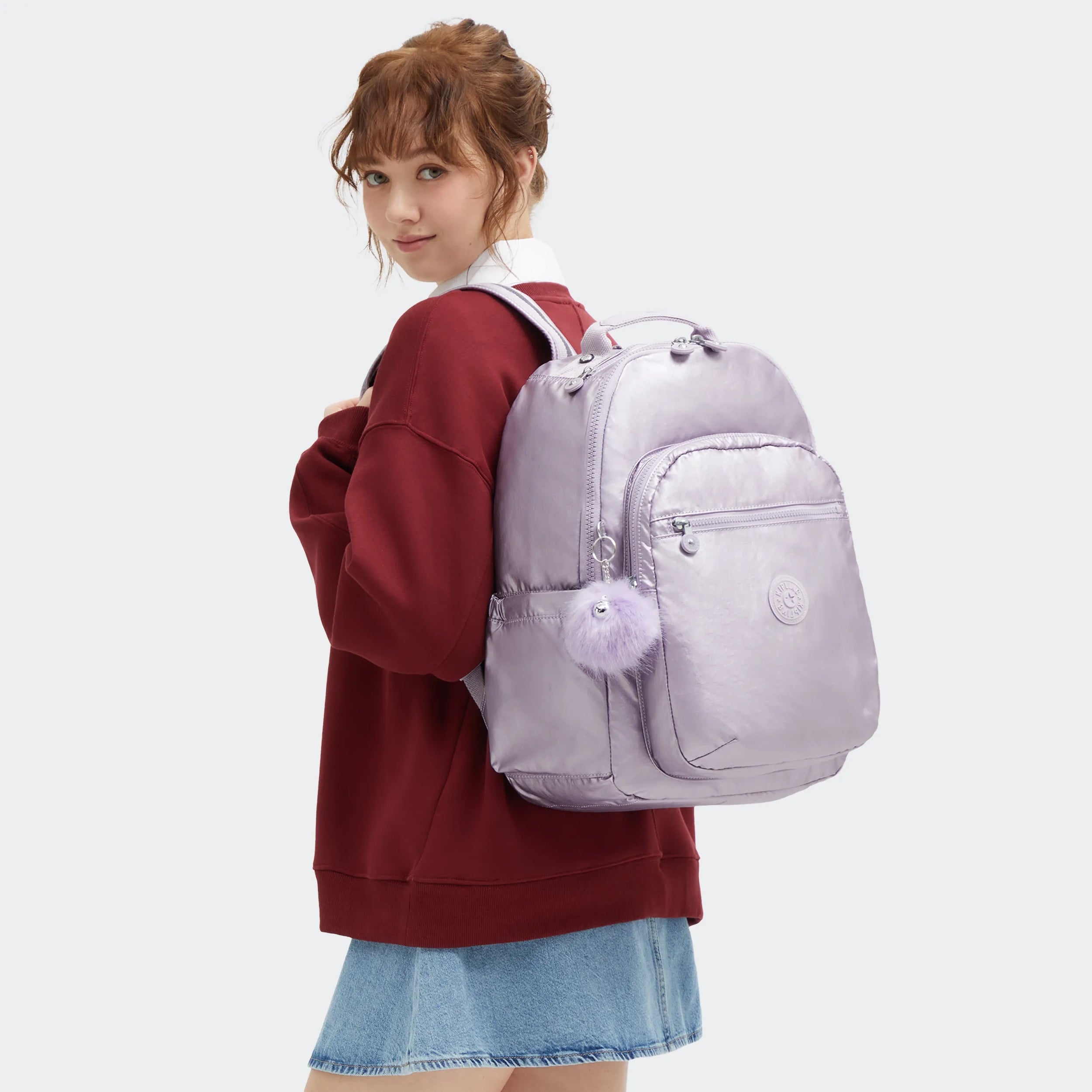 Seoul Large Metallic 15 Laptop Backpack - Image 2