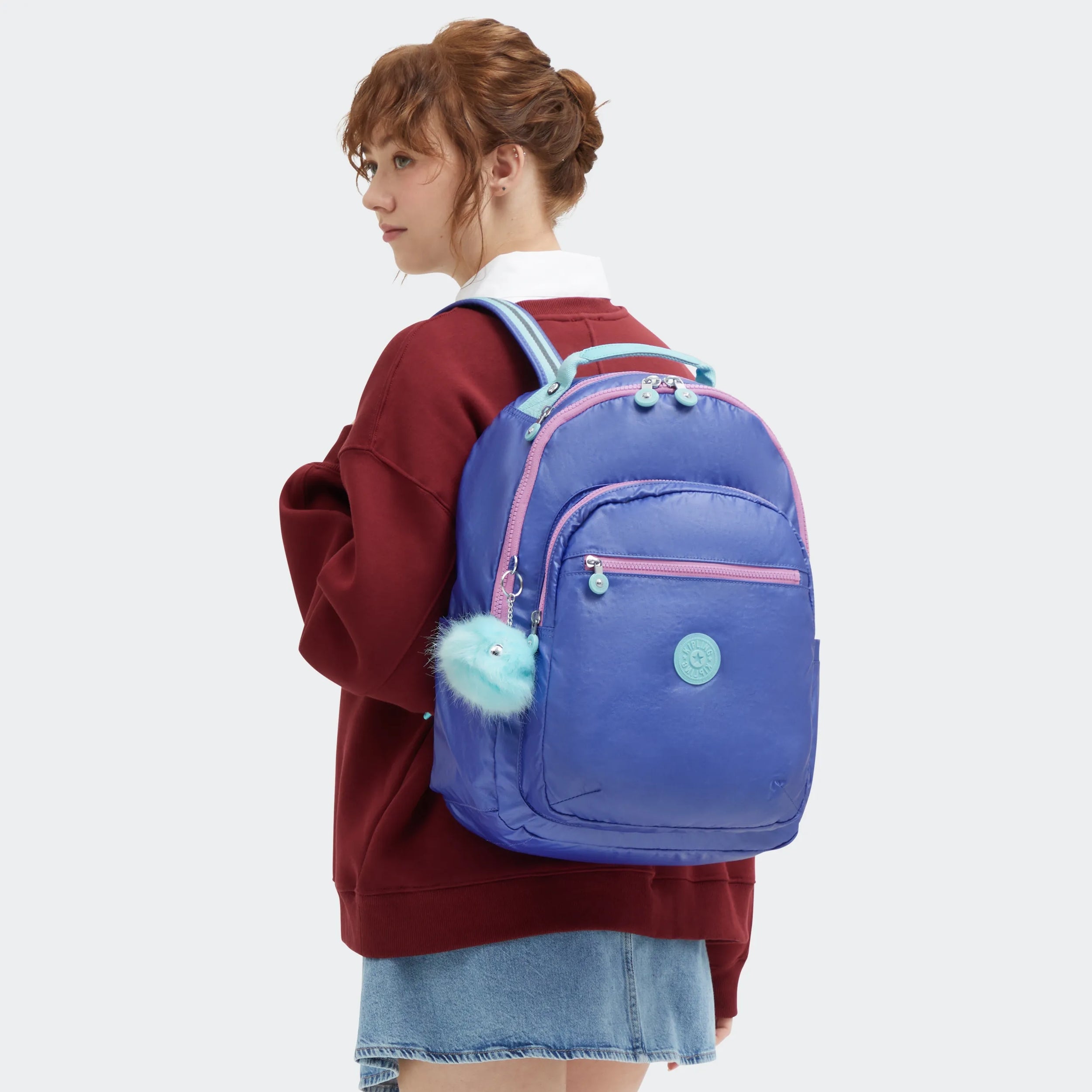 Seoul Large Metallic 15 Laptop Backpack - Image 2