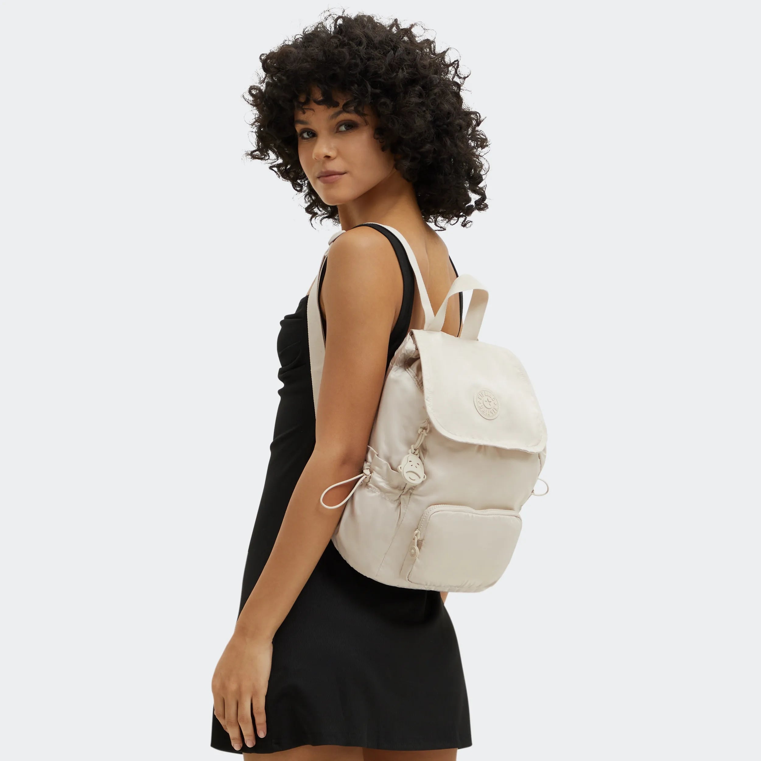 Joetta Smooth Satin Backpack - Image 2