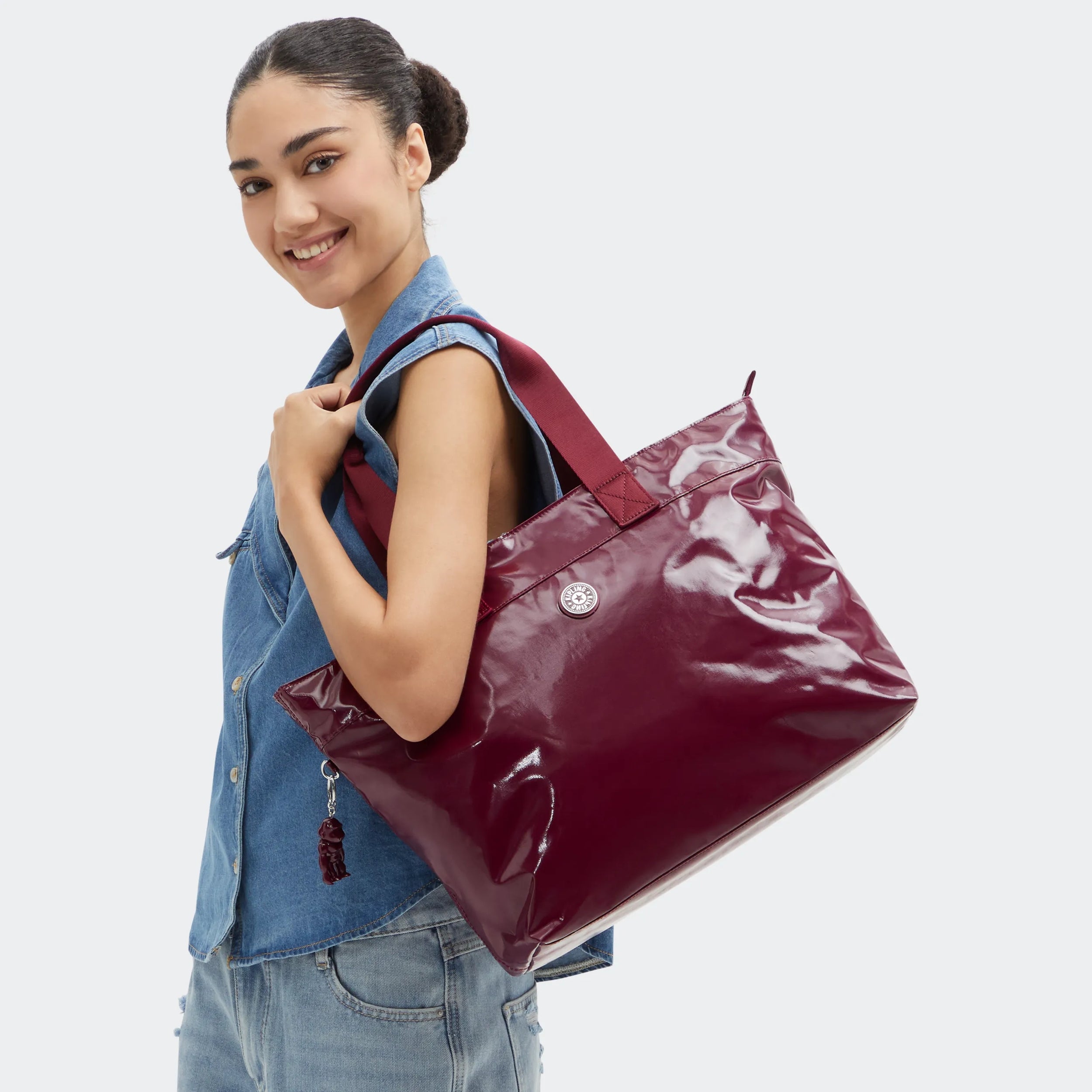 Colissa Up Glossy Laptop Tote Bag - Image 2