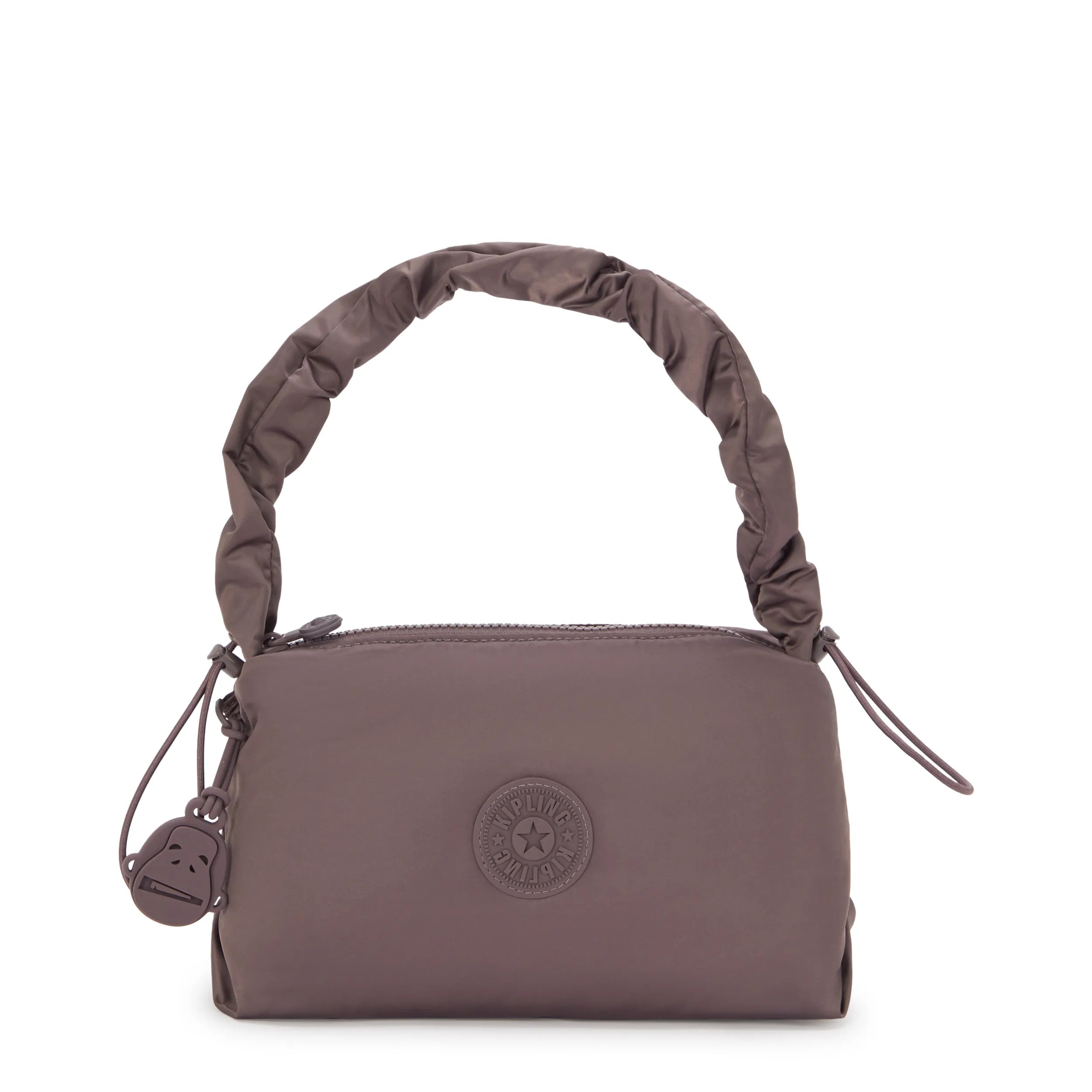Eleni Smooth Satin Shoulder Bag