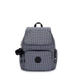 City Zip Small Printed Backpack