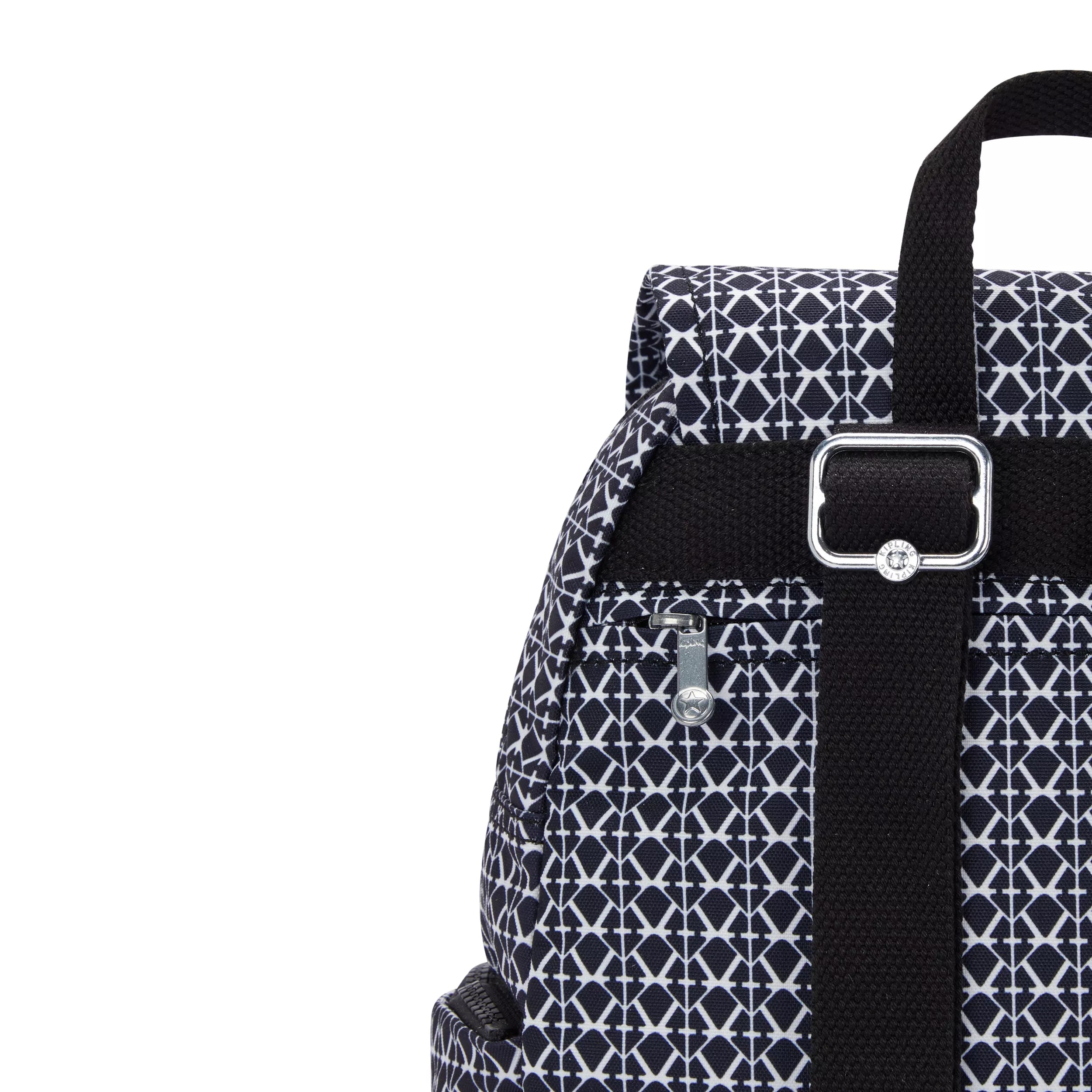 City Zip Small Printed Backpack - Image 7