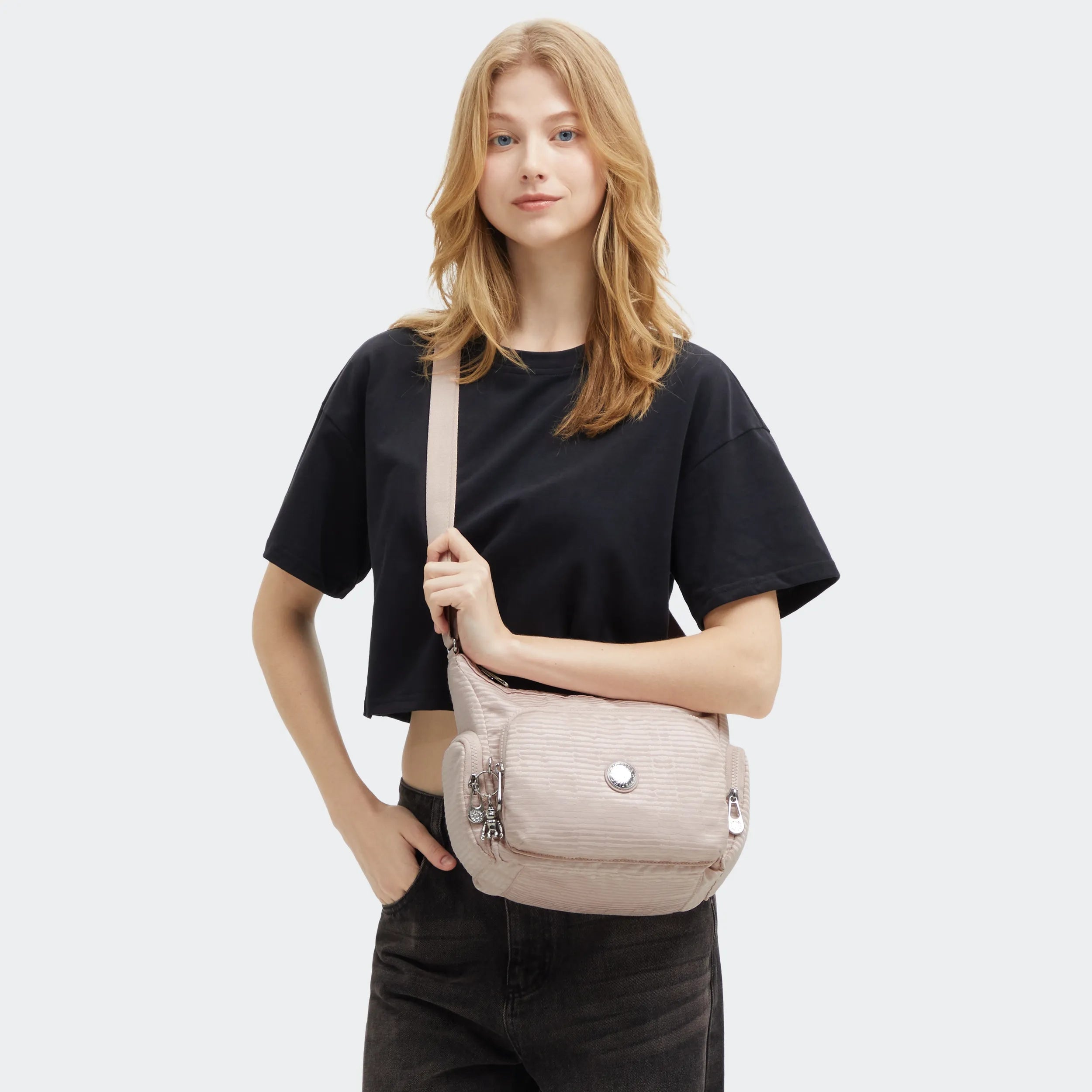 Gabb Small Jacquard Crossbody Bag - Image 7