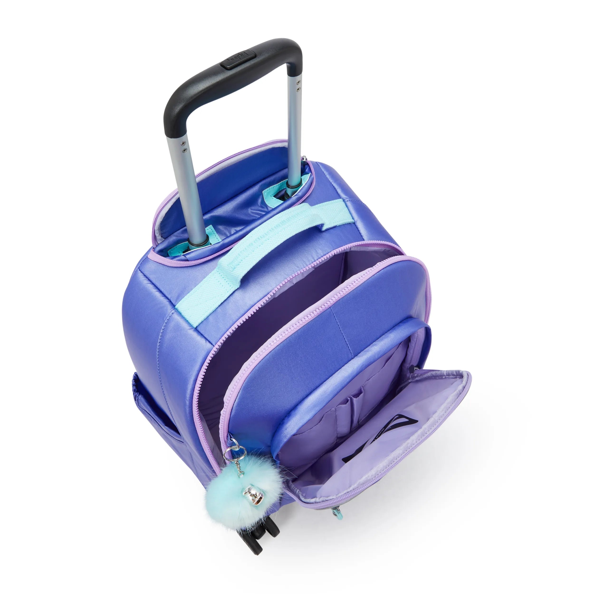 New Zea Metallic 15 Laptop Rolling Backpack - Image 4