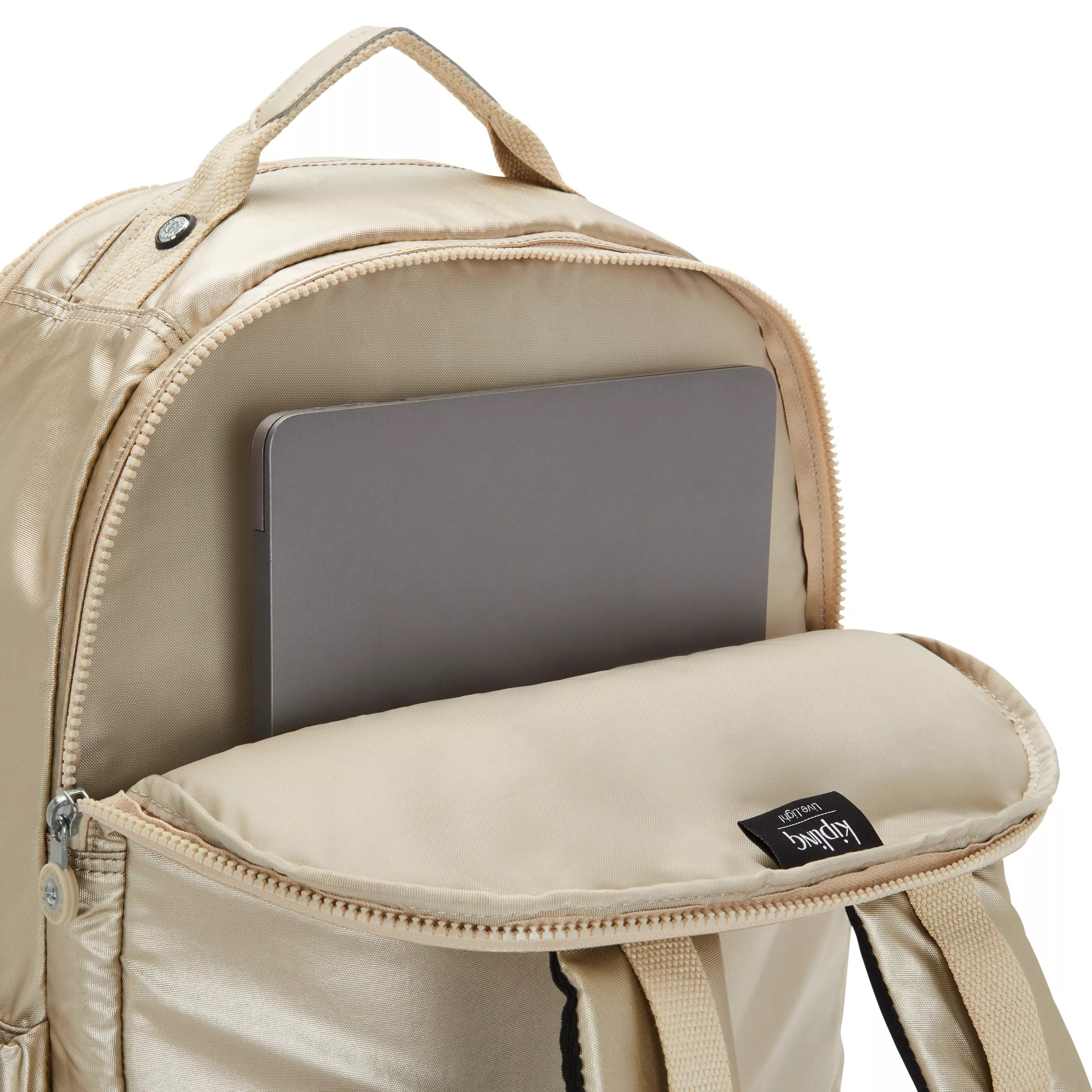 Seoul Extra Large Metallic 17 Laptop Backpack - Image 7