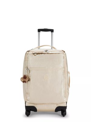 Darcey Small Metallic Carry-On Rolling Luggage