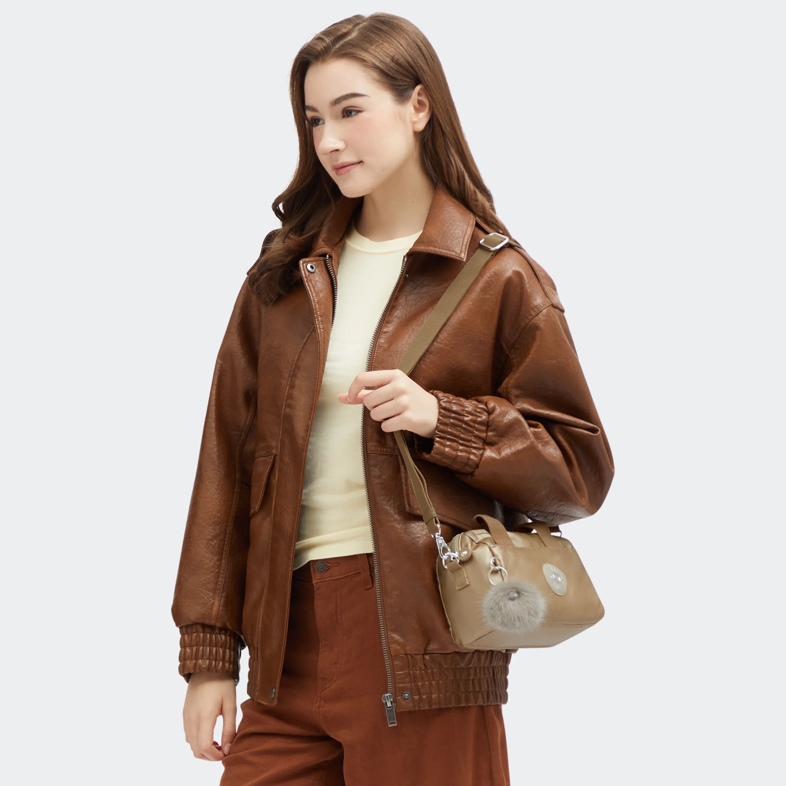 Odette Metallic Shoulder Bag - Image 2