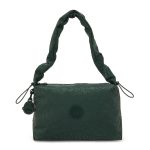 Eleni Medium Smooth Satin Shoulder Bag