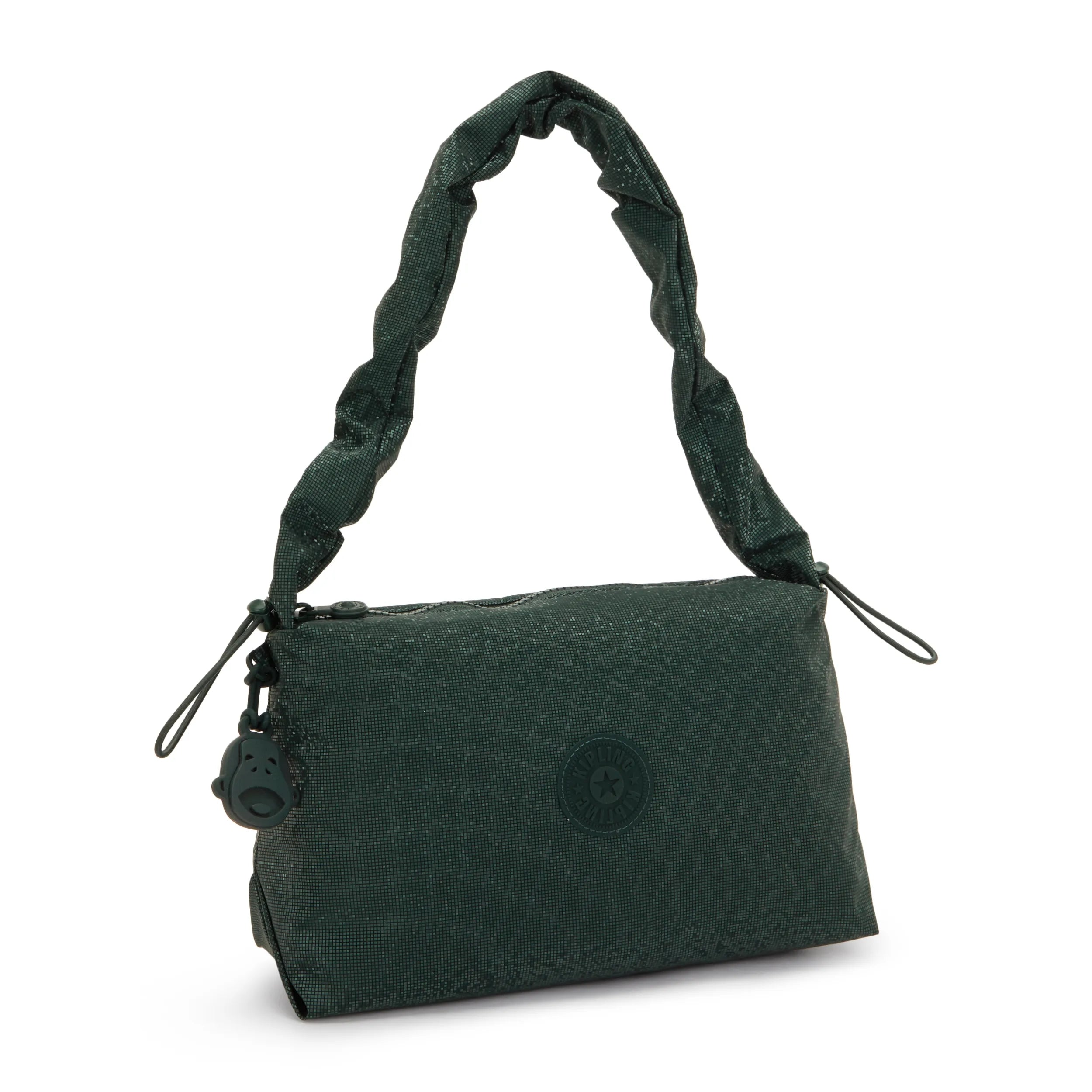 Eleni Medium Smooth Satin Shoulder Bag - Image 5