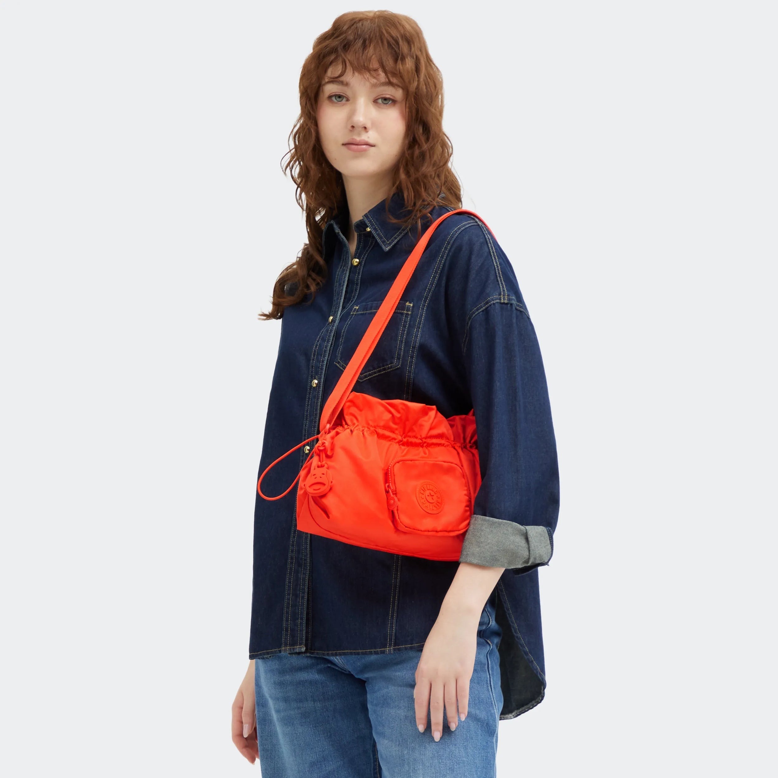 Elza Smooth Satin Crossbody Bag - Image 2